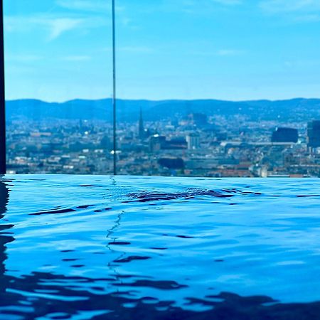 Panorama Sky Apartment I Rooftop Pool I Metro Station Vienna Exterior photo