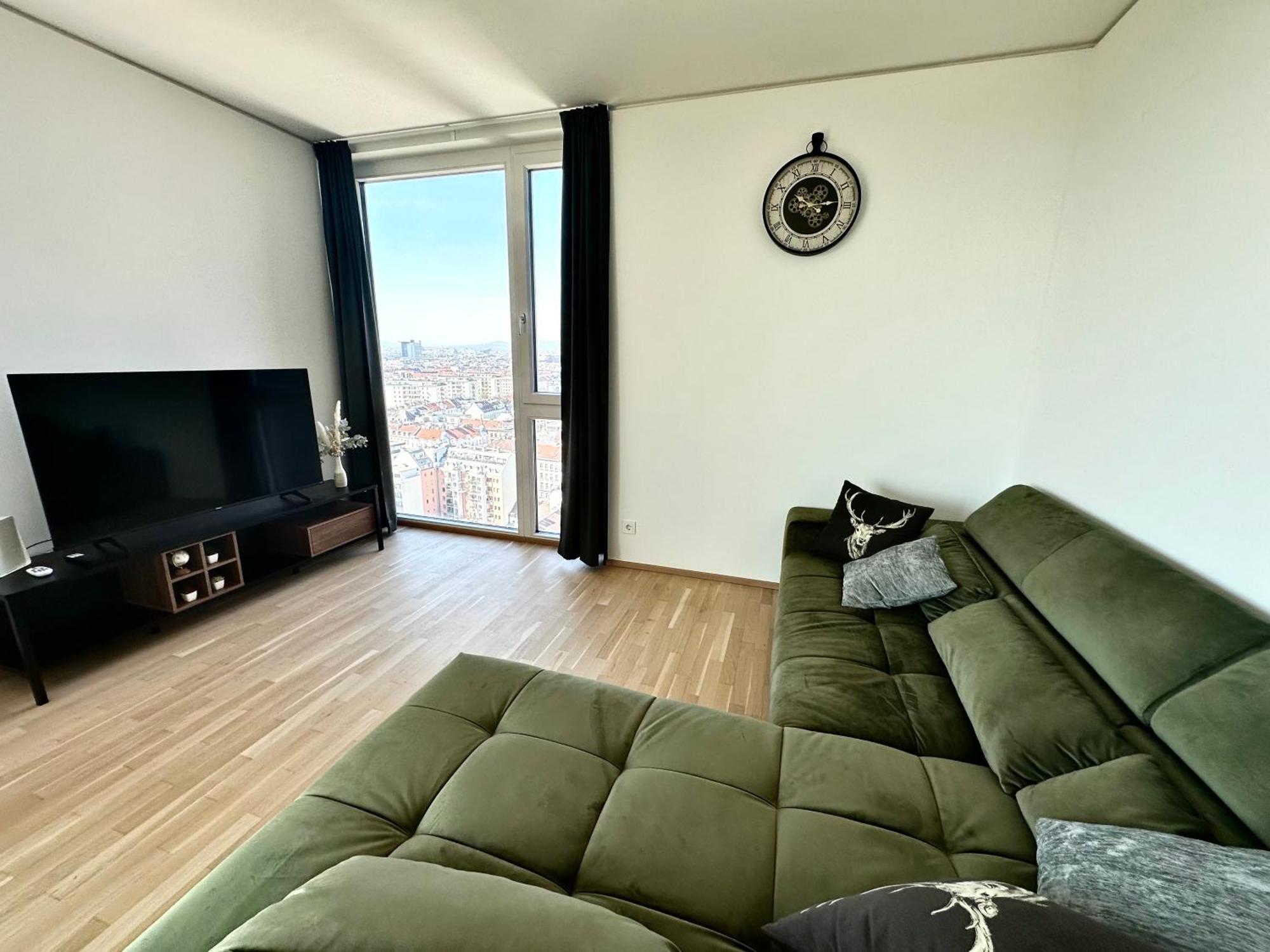 Panorama Sky Apartment I Rooftop Pool I Metro Station Vienna Exterior photo